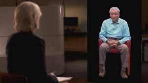 Image courtesy of 60 Minutes - Lesley Stahl speaks with Aaron Elster's digital image