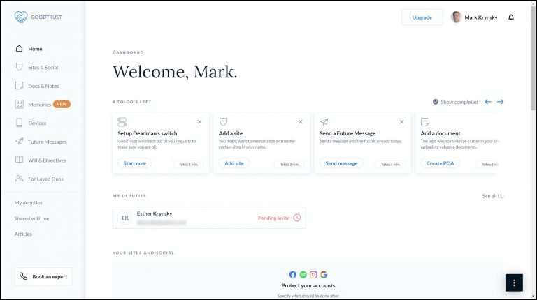 GoodTrust Dashboard